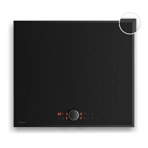 Klarstein Plita cu inducție Magnichef | 4 zone de gătit | Modernă și inovatoare | 8.200 W | 60 cm