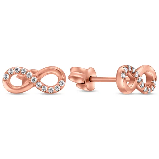 Brilio Silver Cercei moderni din bronz Infinit EA360R