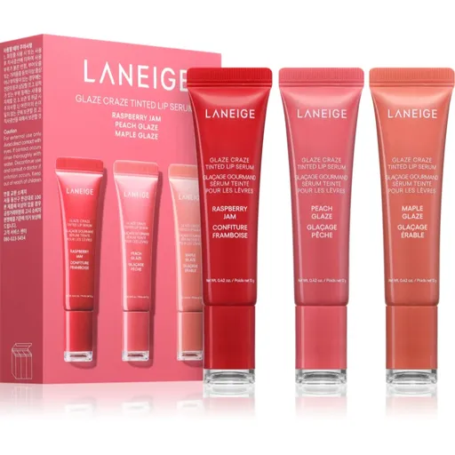 LANEIGE Glaze Craze Tinted Lip Serum balsam de buze colorat ambalaj economic