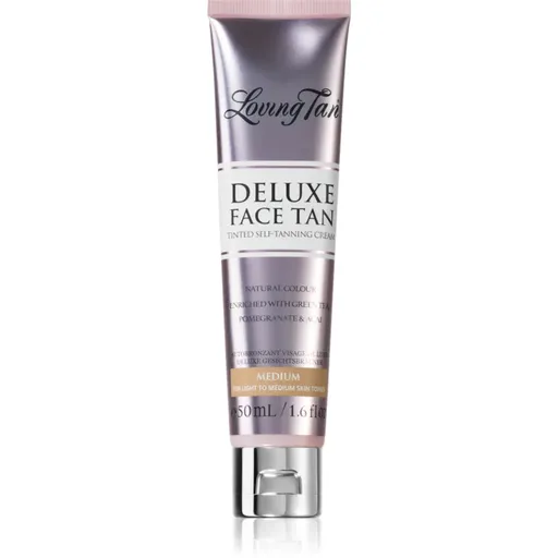 Loving Tan Deluxe Face Tan crema autobronzanta pentru fata culoare Medium 50 ml