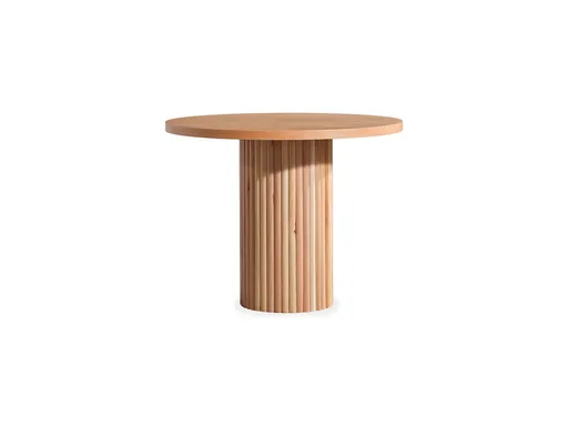 Masa, Hanah Home, Lova, 100x77x100 cm, Lemn de fag, Natural