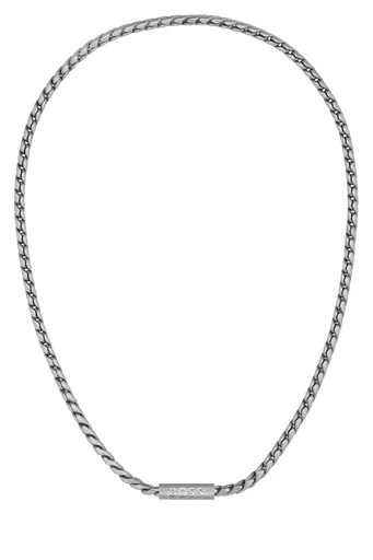 Hugo Boss Colier atemporal din oțel pentru bărbați Doran 1580693