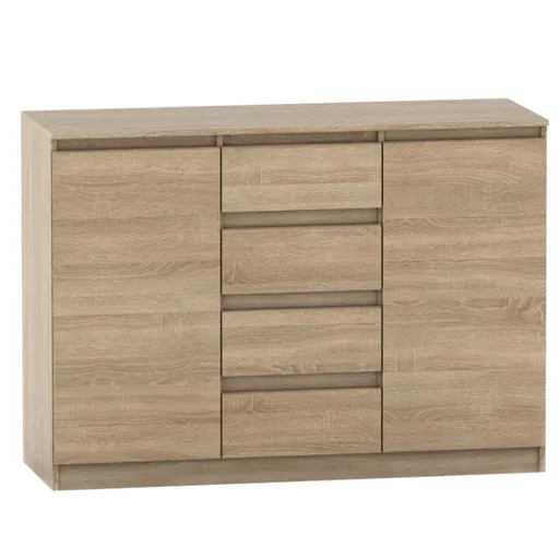 Comodă HANY NEW 010, stejar sonoma, maro