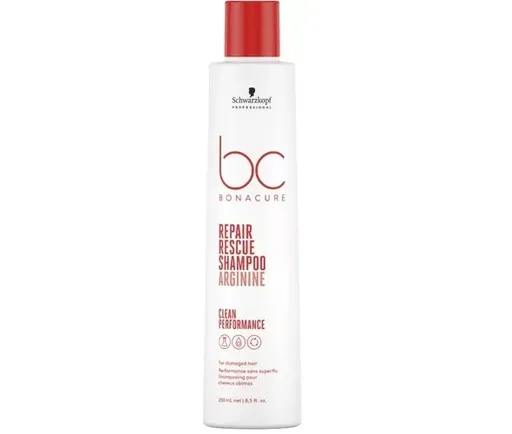 Sampon Reparator In Profunzime Schwarzkopf Professional Bonacure Clean Performance Repair Rescue 250 ml