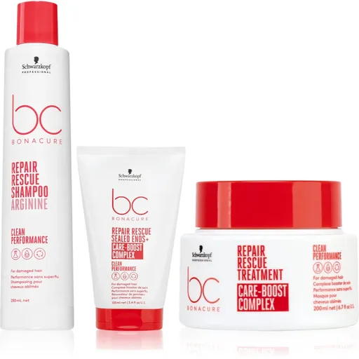 Schwarzkopf Professional BC Bonacure Repair Rescue set pentru păr uscat și deteriorat