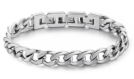 Brosway Brățară masivă din oțel pentru bărbați Ink BIK96