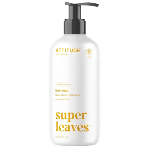 Attitude Săpun natural pentru mâini Super Leaves Lemon Leaves (Hand Soap) 473 ml