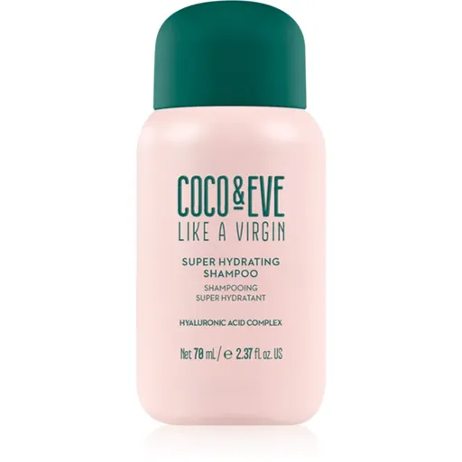 Coco & Eve Like A Virgin Super Hydrating Shampoo sampon hidratant pentru un par stralucitor si catifelat 70 ml