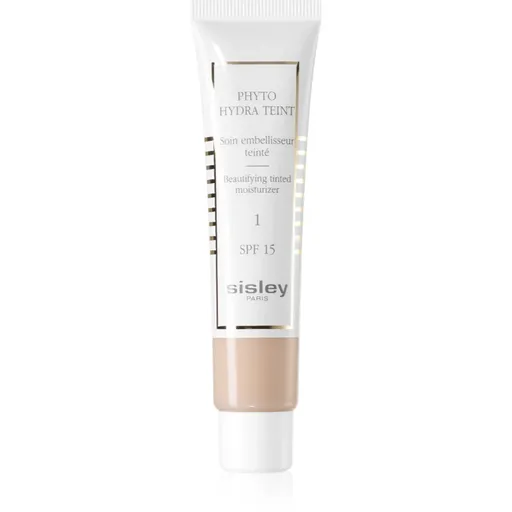 Sisley Phyto-Hydra Teint cremă hidratantă nuanțatoare, cu efect de iluminare SPF 15 culoare 1 Light 40 ml
