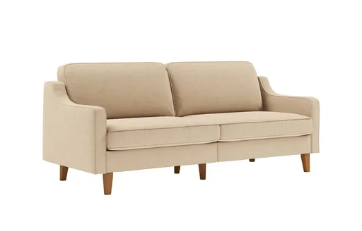 Canapea 3 locuri, Atelier del Sofa, 918CMF1151, Otel, Nisip / Nuc