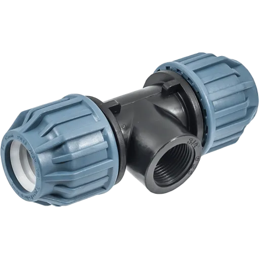 Teu compresiune cu FI PN 16, Elysee, Dimensiune 63x2 1/2", Presiune 16 Bari