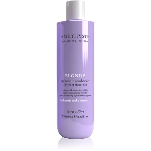 FarmaVita Amethyste Blonde balsam de par violet neutralizeaza tonurile de galben 250 ml