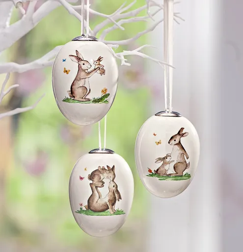 Ouă decorative de Paște, set 3 buc.