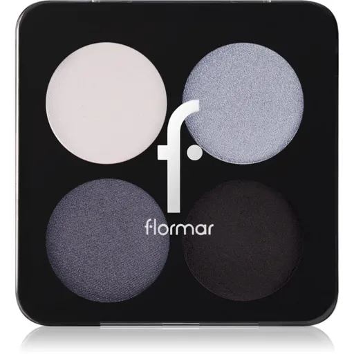 flormar Color Eyeshadow Palette paletă cu farduri de ochi culoare 002 Black Dust 6 g