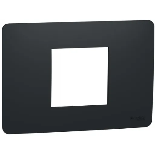 Rama Unica Studio 2 module Schneider Noua Unica NU210254, antracit