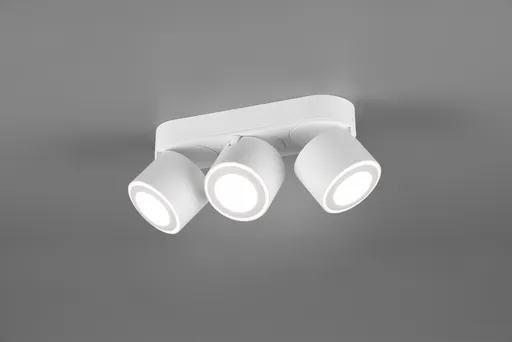 Plafoniera Taurus, TRIO, 27.3x8.7x10.6 cm, 5W, 3x SMD, metal, alb mat