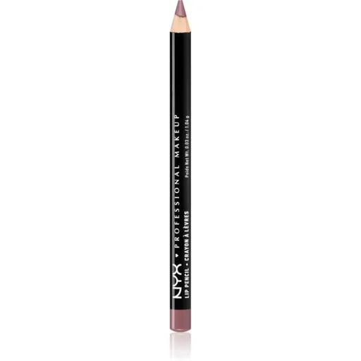 NYX Professional Makeup Slim Lip Pencil creion de buze cu trasare precisă culoare Pale Pink 1 g
