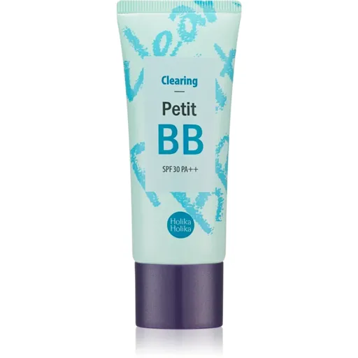 Holika Holika Petit BB Clearing crema BB matifianta pentru tenul gras, predispus la acnee SPF 30 30 ml