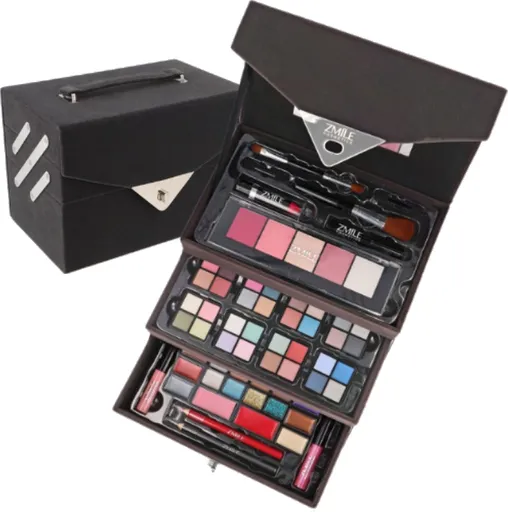 ZMILE COSMETICS Geantă/cutie cosmetică Beauty Case Velvety Dark Grey