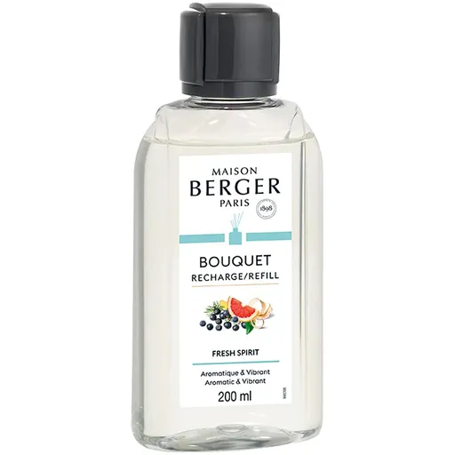 Maison Berger Paris Cartuș de reumplere pentru difuzorul Fresh Spirit (Bouquet Recharge/Refill) 200 ml