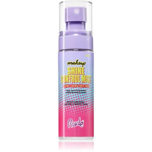 Rude Cosmetics Shine Control Mist spray de fixare pentru controlul luciului 60 ml