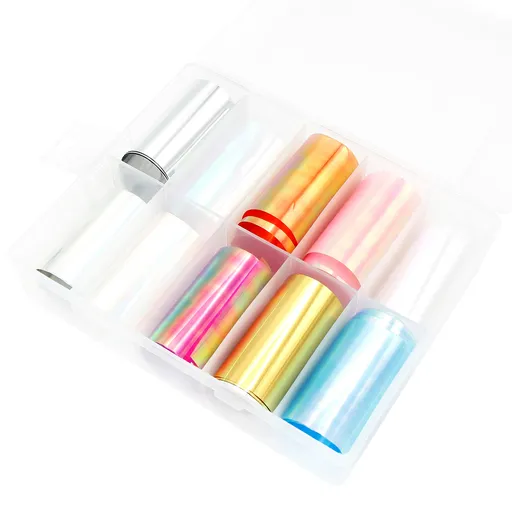 Folie de Transfer, Color Transparente, Set 10 buc