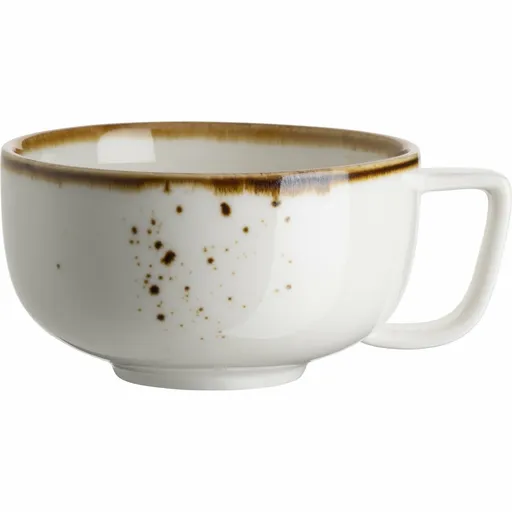 Mäser Ceașcă de espresso Pintar White cu punctemaro 105 ml, maro, S