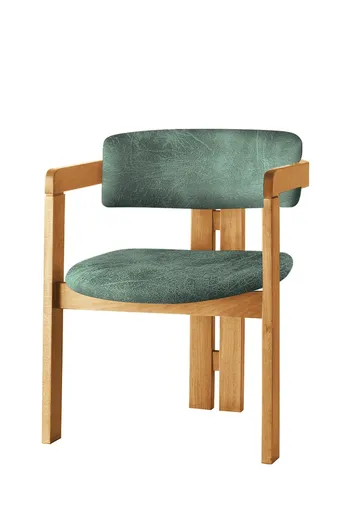 Scaun, Hanah Home, CO, Stejar / Verde