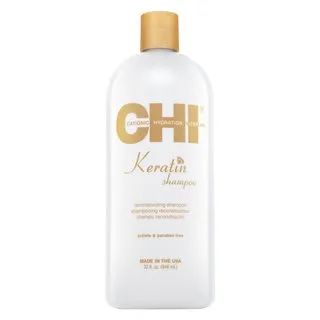 CHI Keratin Shampoo șampon de netezire pentru păr aspru si indisciplinat 946 ml