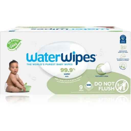 WaterWipes Baby Wipes Sopaberry 9 Pack servetele delicate pentru copii 9x60 buc