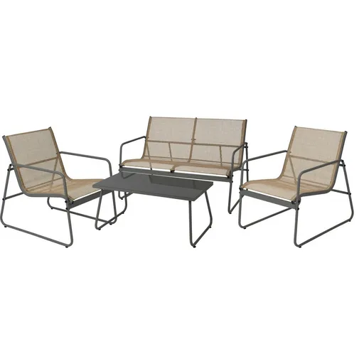 Set de mobilier de grădină Boras, 4 buc