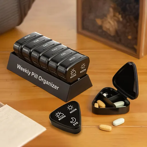Dozator săptămânal pentru pastile