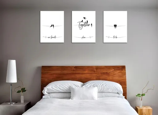 Tablou decorativ, UDC03, Rama de lemn, Multicolor