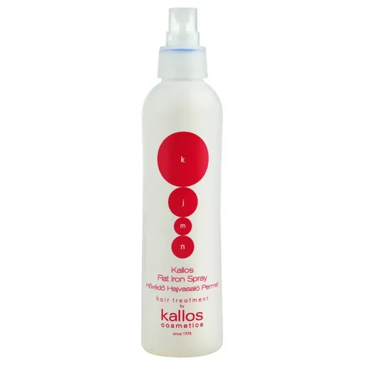 Kallos KJMN Professional Flat Iron Spray spray protector pentru modelarea termica a parului 200 ml