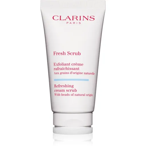 Clarins Fresh Scrub Refreshing Cream Scrub crema exfolianta pentru nutriția tenului și menținerea hidratării naturale a acestuia 50 ml