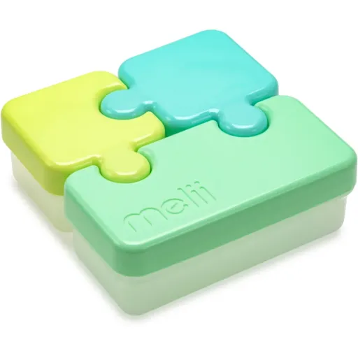 Melii Puzzle Container caserolă de mâncare Blue & Mint 850 ml