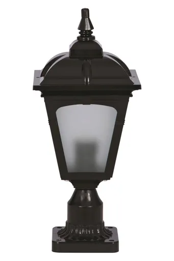 Lampa de exterior, Opviq, 685AVN1233, Alb/Negru