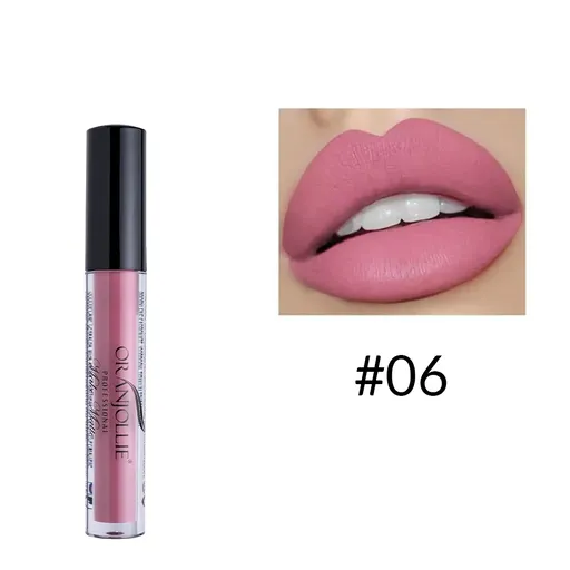 Ruj lichid Make Matte Oranjollie nr. 6 rezistenta 24H