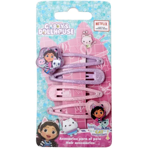 Gabby's Dollhouse Hair Accessories agrafe de par pentru copii 4 buc