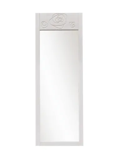 Oglinda Cheval, Hanah Home, Roses, 55x155x2 cm, Alb