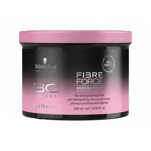 Masca de Par pentru Parul Deteriorat Schwarzkopf Professional, Bonacure Fibre Force Connector, 500 ml