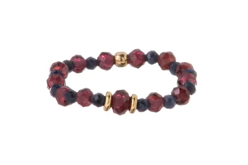 Alisia Inel din mărgele de granat și safir AL5239.01.000.D 57 mm