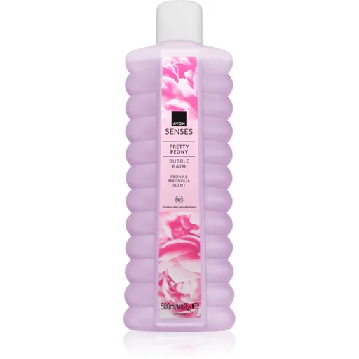 Avon Senses Pretty Peony & Magnolia spuma de baie 500 ml