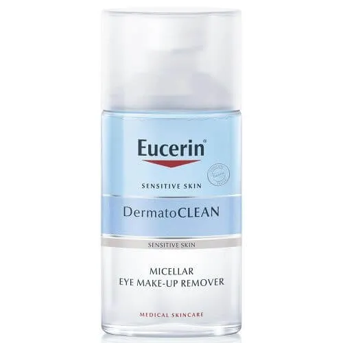 Eucerin Demachiant micelar pentru ochi DermatoCLEAN (Micellar Eye Machiaj Remover) 125 ml