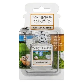 Yankee Candle Car Jar Ultimate Clean Cotton 24 g