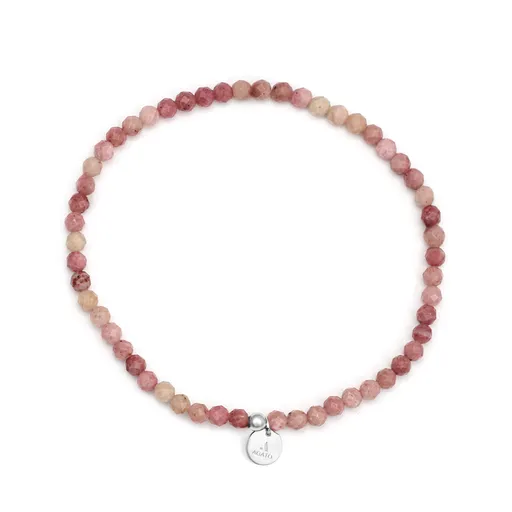 Agato Brățară din margele cu rodonit POL-B01/17G