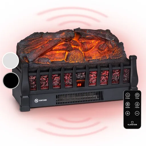 Klarstein Kamini FXL 2G Șemineu electric Inserție șemineu 1800 W iluzie de flacără 3D LED