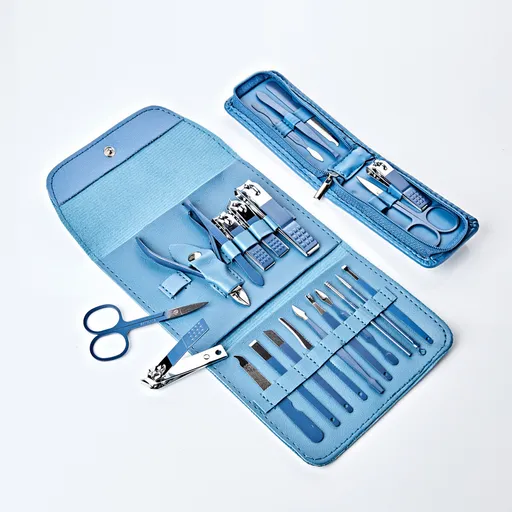 set manichiură 16 piese + set de călătorie