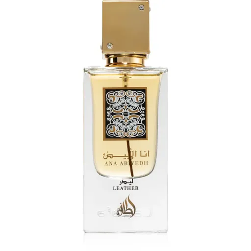 Lattafa Ana Abiyedh Leather Eau de Parfum pentru bărbați 60 ml