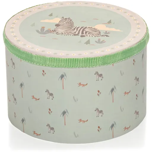 Zopa Wooden Drum jucărie muzicală din lemn Mint 1 buc